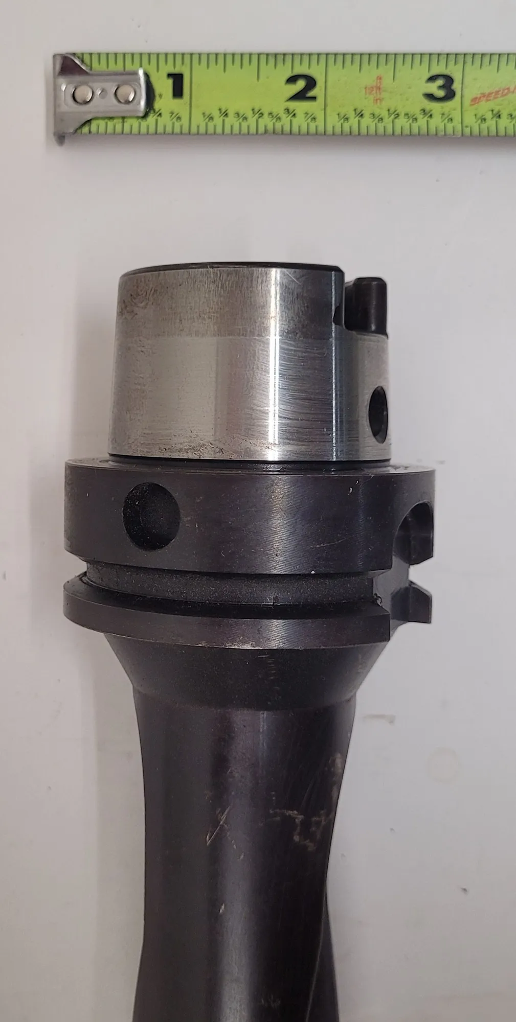 GUHRING HSK-A 63 TO GM300 MODULAR TOOL SYSTEM W/ 2 EXTENSIONS & MODULAR STEP DRILL HEAD - MACHINING TOOLING & PARTS