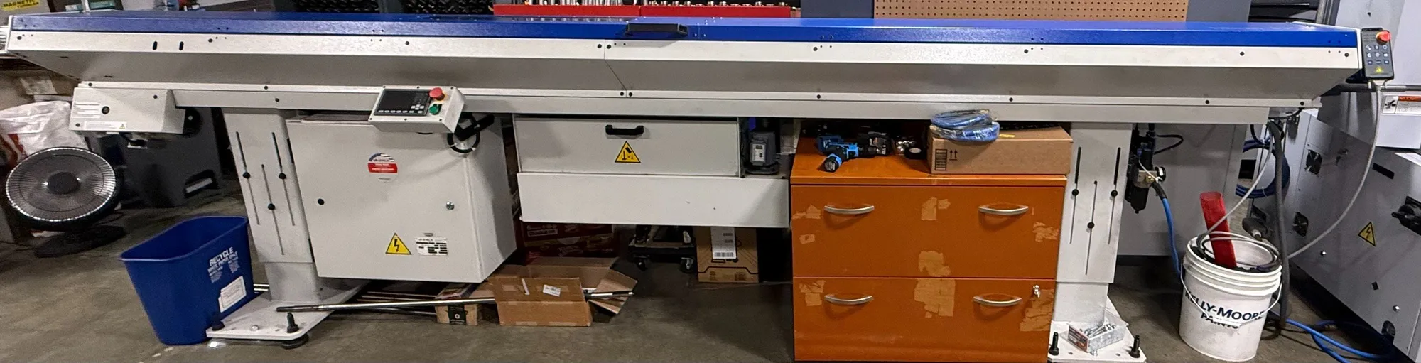 2020 IEMCA IDEAL 325 BAR FEEDER - 3-26MM CAP, 12FT MAX LENGTH, 24 IPS, 230V 3-PHASE - BAR FEEDERS