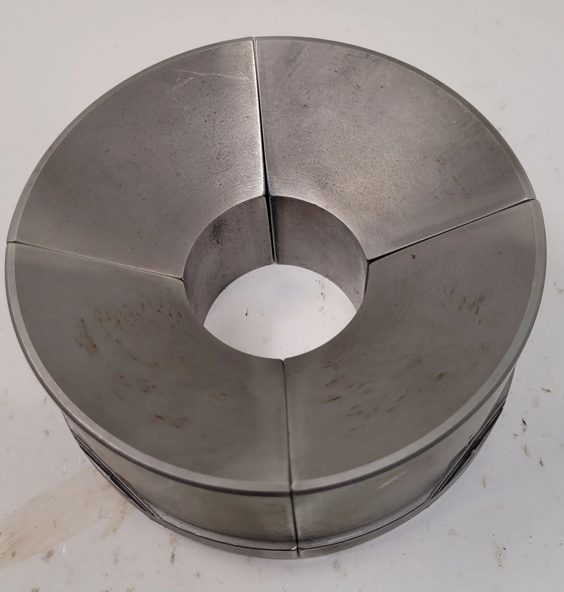SUPERIOR CINCINNATI S-STYLE EMERGENCY COLLET PAD, 2 3/4" SIZE, 2" HEIGHT, NON-SERRATED - MACHINING TOOLING & PARTS