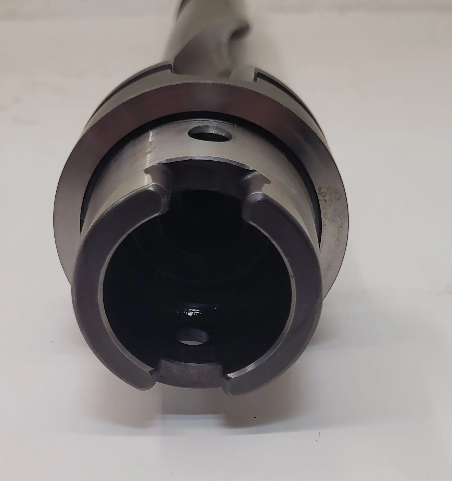 GUHRING HSK-A 63 TO GM300 MODULAR TOOL SYSTEM W/ 2 EXTENSIONS & MODULAR STEP DRILL HEAD - MACHINING TOOLING & PARTS