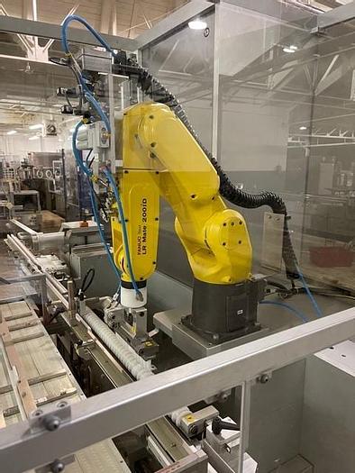 2018 FANUC LR MATE 200ID MINI ROBOT, 7KG PAYLOAD, 717MM REACH, R30IB MATE CONTROLLER - ARTICULATED ROBOTS