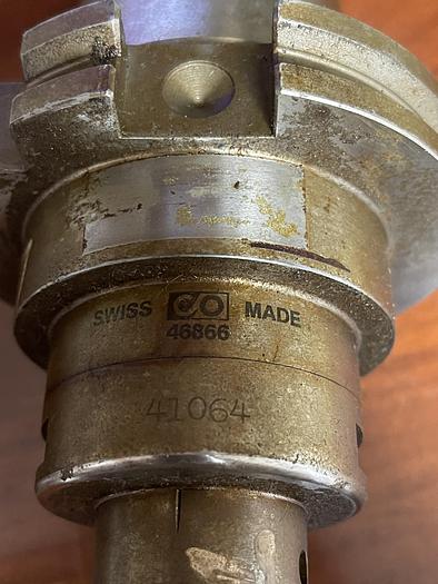 C/O SWISS MADE 18064 CAT 45 BORING HEAD ADAPTER, 1-1/4" TO 2" CAPACITY, PRECISION TOOLING - TOOL HOLDERS