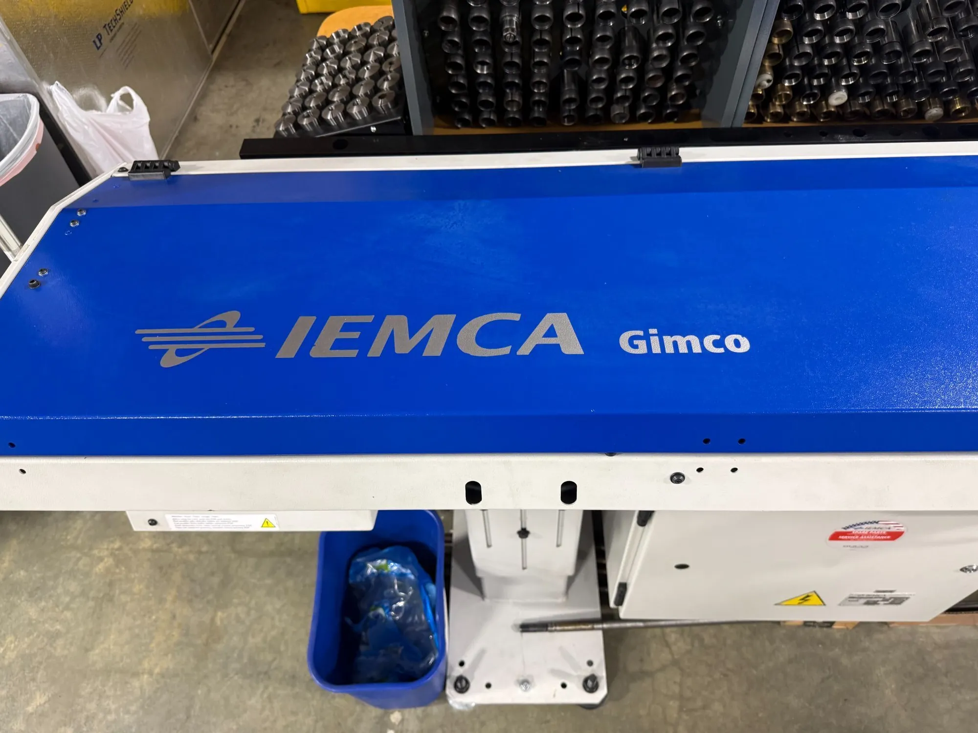 2020 IEMCA IDEAL 325 BAR FEEDER - 3-26MM CAP, 12FT MAX LENGTH, 24 IPS, 230V 3-PHASE - BAR FEEDERS