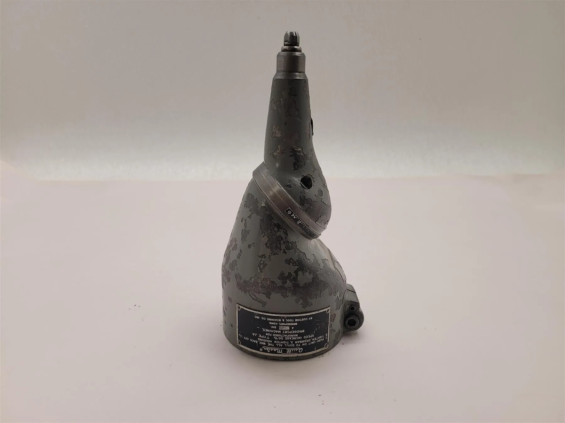 BRIDGEPORT QUILLMASTER MULTI ANGLE ATTACHMENT TYPE JA (5.5"H X 6"W) - MACHINING TOOLING & PARTS