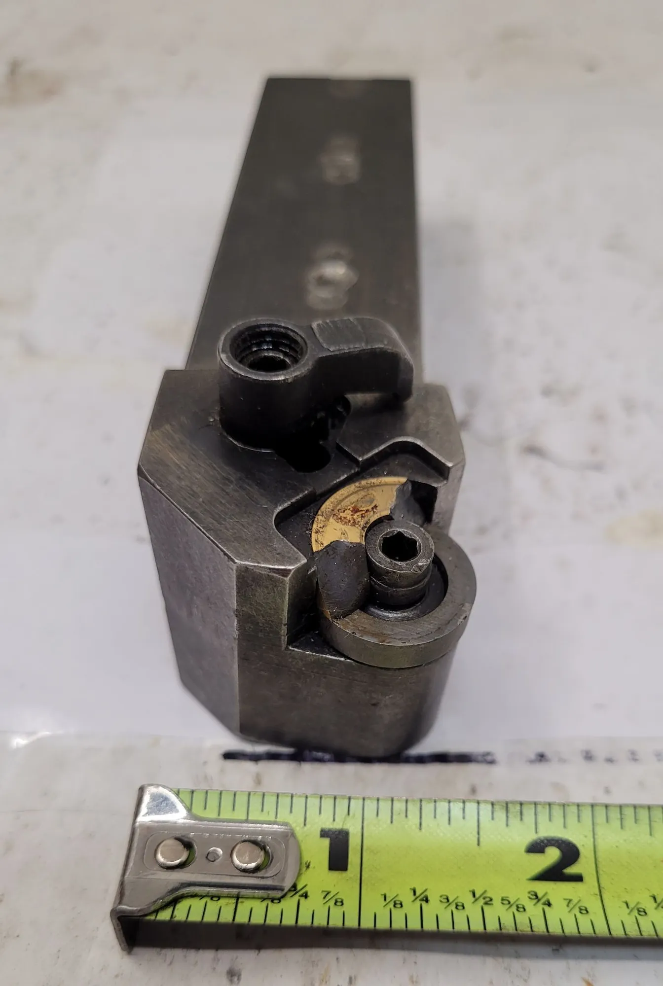 KENNAMETAL MRGNR-206D KENLOC TOOLHOLDER - NEGATIVE RAKE - 1.25 IN SHANK HEIGHT/WIDTH - MACHINING TOOLING & PARTS
