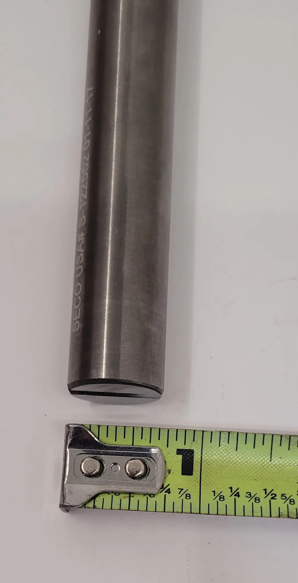 SECO RD-S3CIU-S122552 2 FLUTE CUTTING TOOL, 7.875" OAL, 0.70" SHANK DIA. - MACHINING TOOLING & PARTS