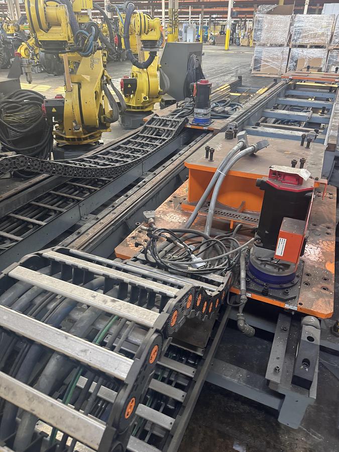 FANUC GEN VI RTU 7TH-AXIS LINEAR TRACK, 28FT, AC SERVO MOTOR, HEAVY-DUTY, HIGH-CAPACITY - INDUSTRIAL PARTS