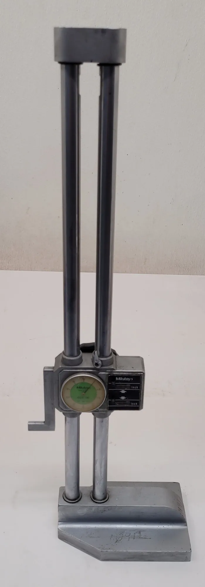 MITUTOYO MODEL 192-112 ANALOG HEIGHT GAUGE - .001-18" RANGE - MACHINING TOOLING & PARTS