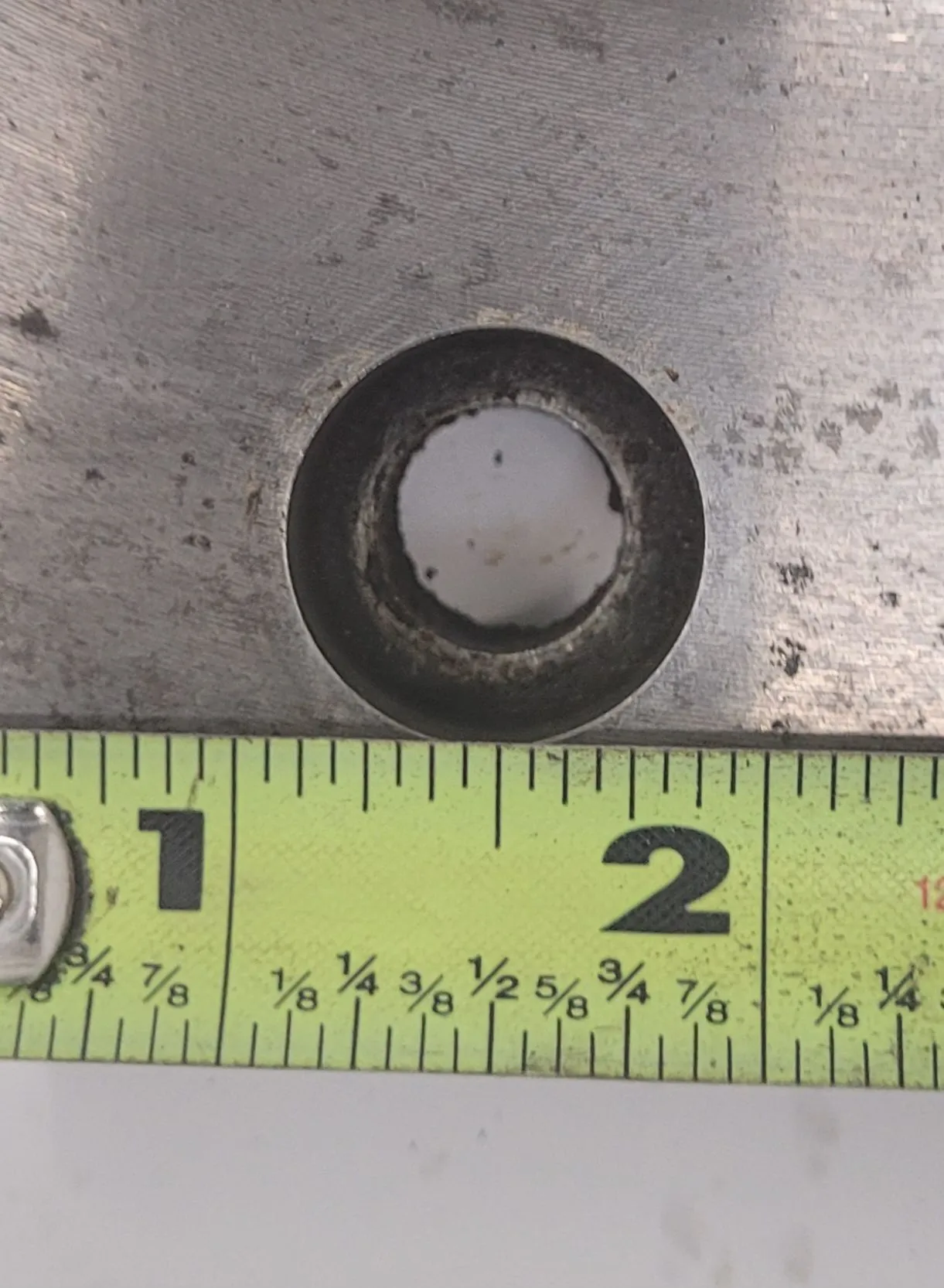 LATHE CHUCK BACK PLATE – 12-1/2IN OD, 4IN CENTER HOLE, 2IN THICKNESS - MACHINING TOOLING & PARTS