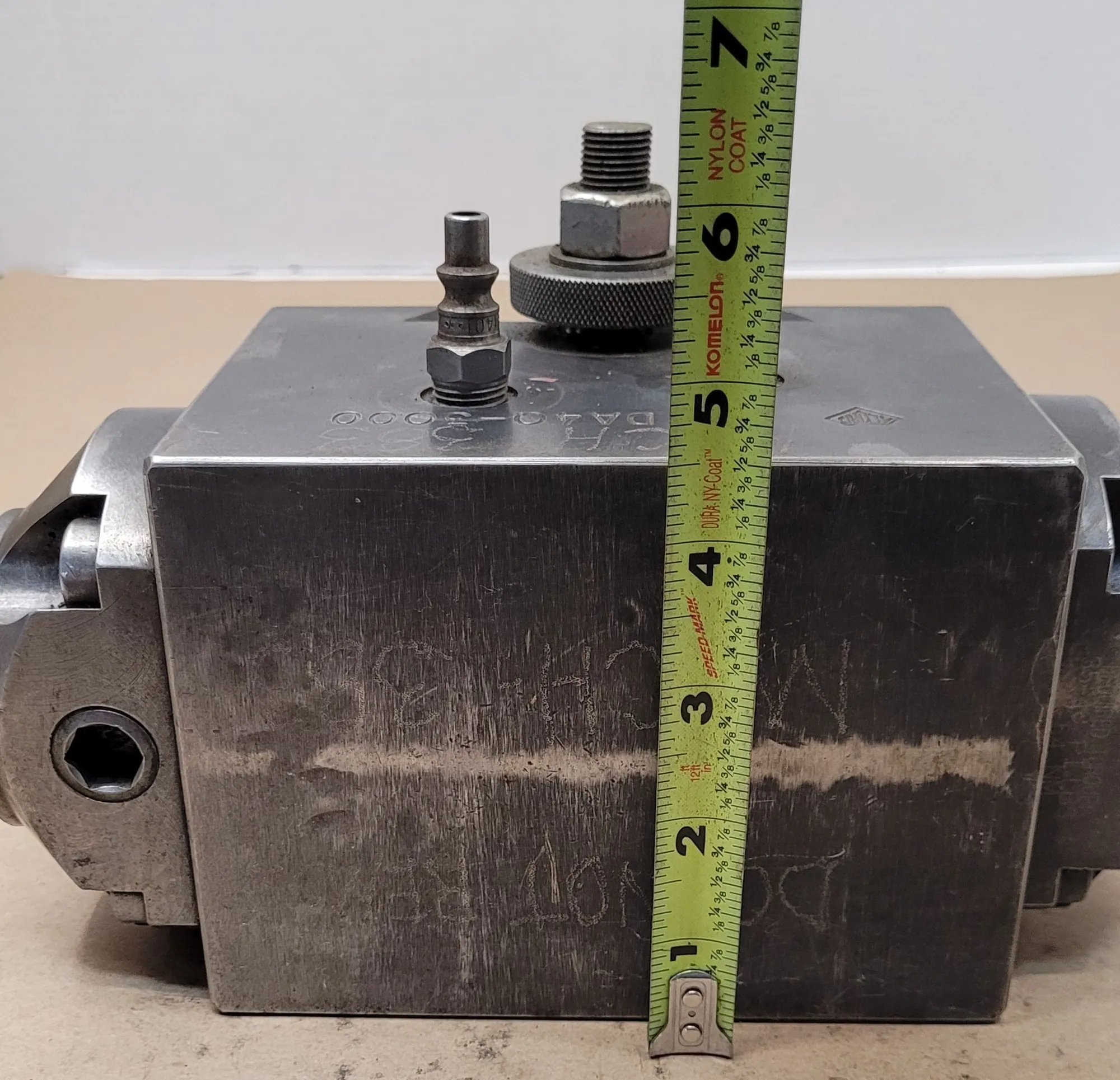 ALORIS DA4Q 3000 BORING BAR HOLDER W/ KENNAMETAL KM63-NCM-EF FLANGE MOUNT - MACHINING TOOLING & PARTS