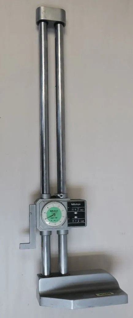 MITUTOYO MODEL 192-112 ANALOG HEIGHT GAUGE - .001-18" RANGE - MACHINING TOOLING & PARTS