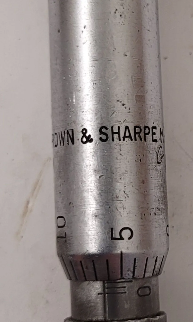 BROWN & SHARPE INSIDE MICROMETER, TUBULAR, 16-18IN RANGE, .001" GRADUATION - MACHINING TOOLING & PARTS