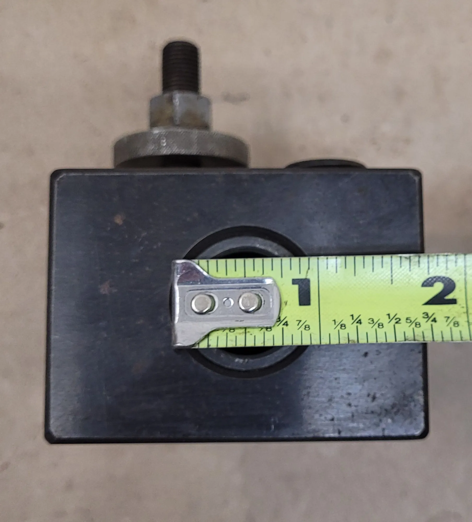 ALORIS CXA 4 QUICK CHANGE 1" BORING BAR TOOL HOLDER WITH BUSHING, 2-1/4" WEDGE - MACHINING TOOLING & PARTS