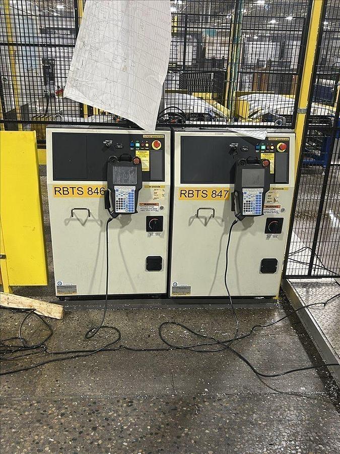 2022 FANUC R-2000IB/220U GANTRY ROBOT CELL, 220KG PAYLOAD, 2470MM REACH, R-30IB CONTROLLER - ARTICULATED ROBOTS