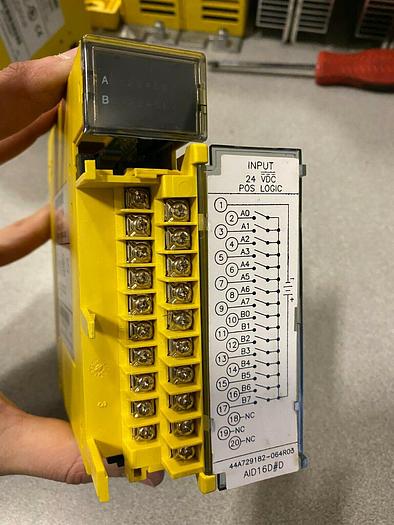 FANUC A03B-0819-C104 16I/18I/21I I/O MODULE 24VDC 16 INPUTS 2023 - PLC MODULES