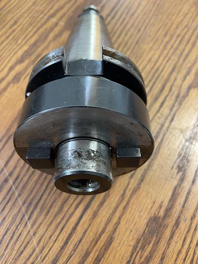 KENNAMETAL CV50SM150240 CAT 50 FACE MILL HOLDER, ANSI B/ISO AT3, 1.5" ARBOR, 2.4" GAGE LENGTH - TOOL HOLDERS