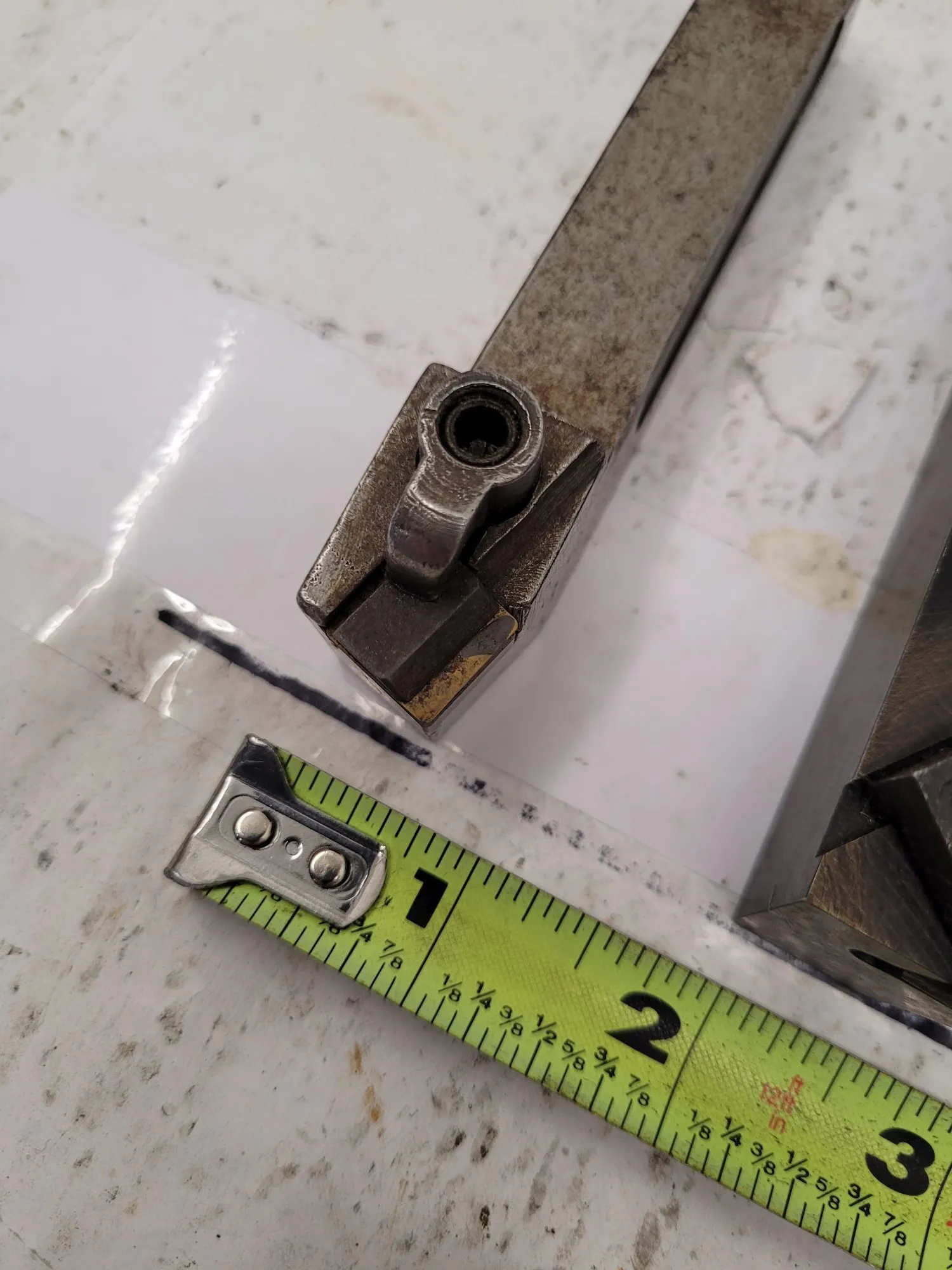 KENNAMETAL TOOL HOLDERS LOT OF 2: 0.750" KSBR12 (4.5" OAL) & 1" NER-163C NI6 (5" OAL) - MACHINING TOOLING & PARTS