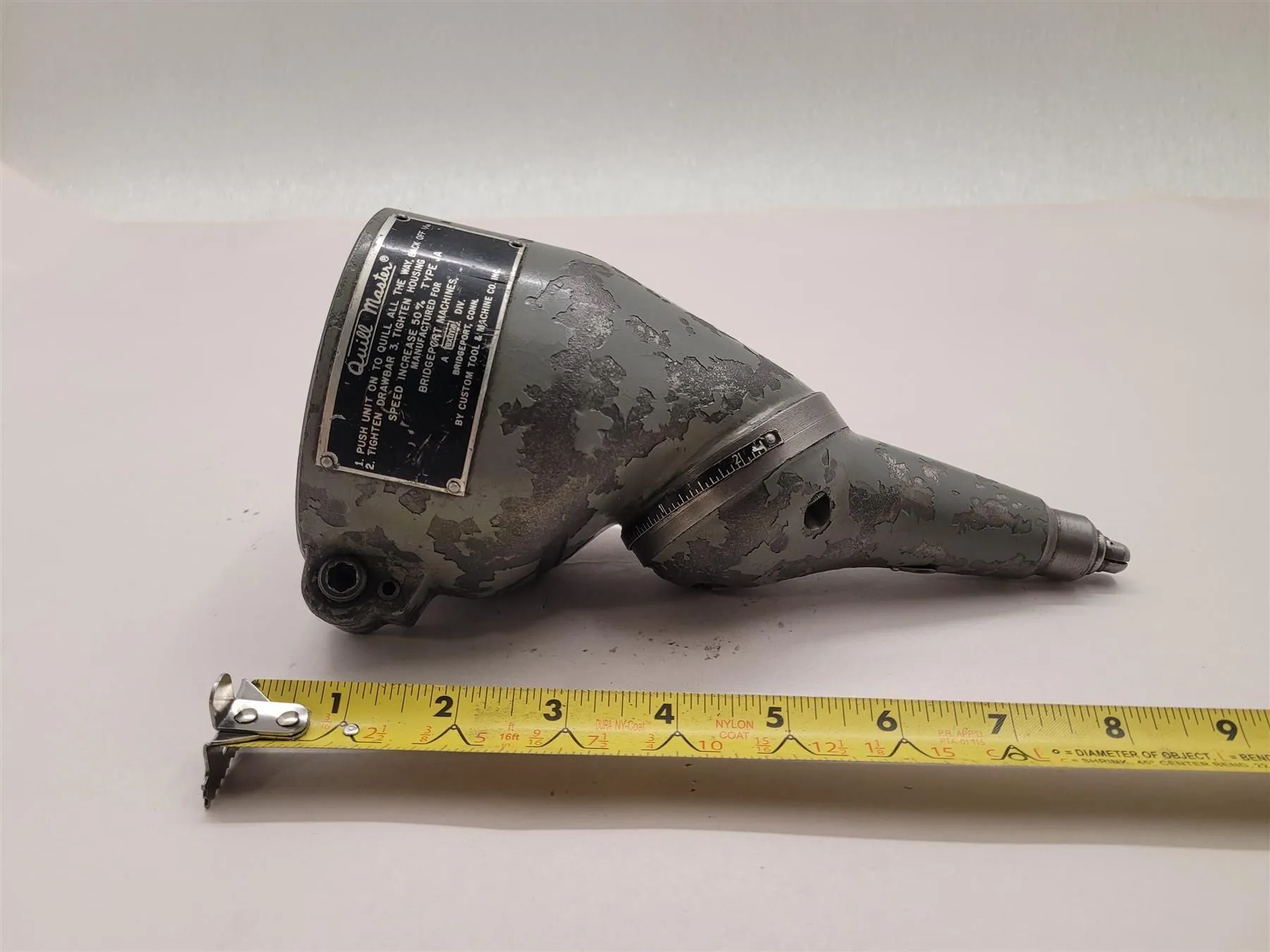 BRIDGEPORT QUILLMASTER MULTI ANGLE ATTACHMENT TYPE JA (5.5"H X 6"W) - MACHINING TOOLING & PARTS