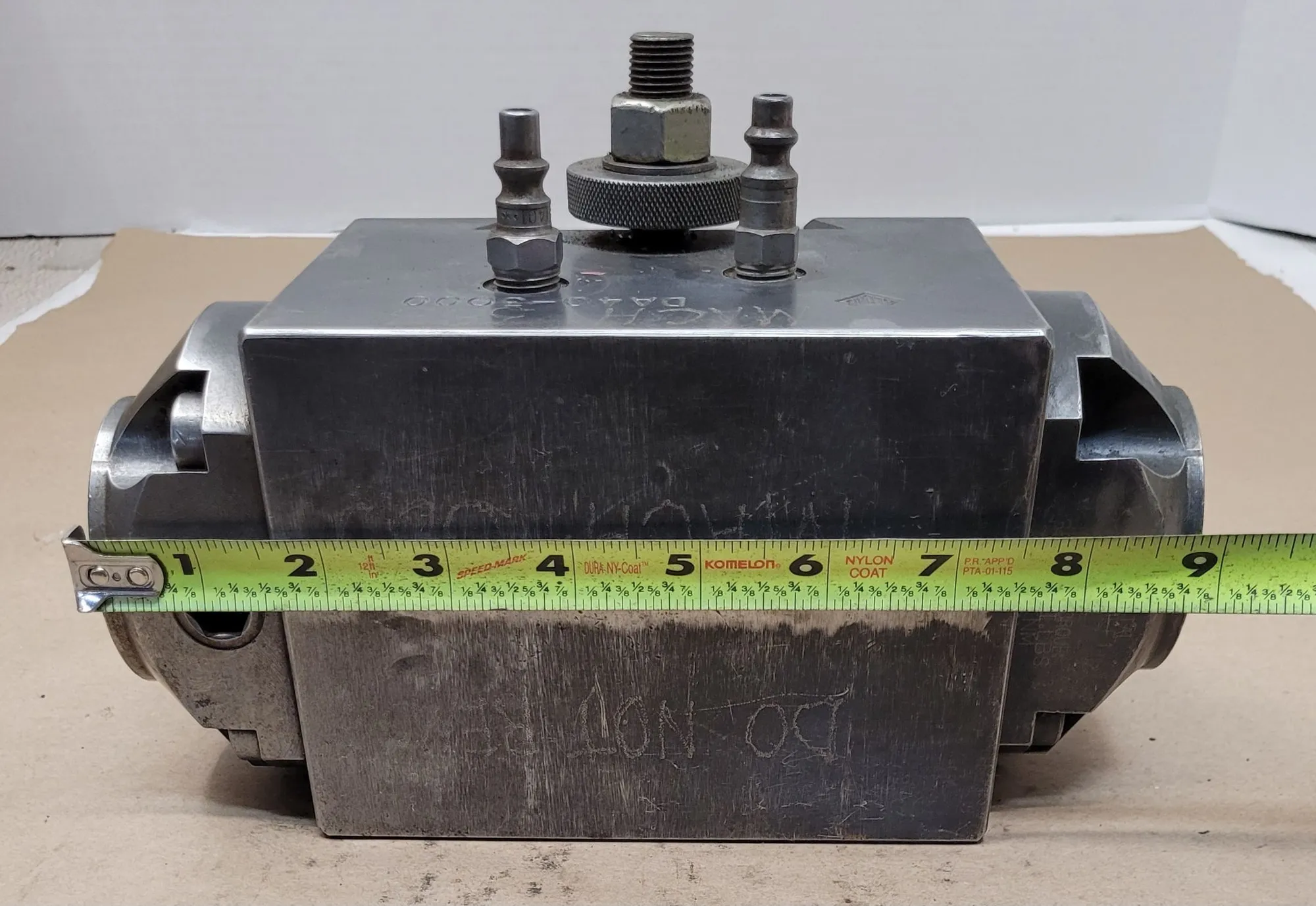 ALORIS DA4Q 3000 BORING BAR HOLDER W/ KENNAMETAL KM63-NCM-EF FLANGE MOUNT - MACHINING TOOLING & PARTS