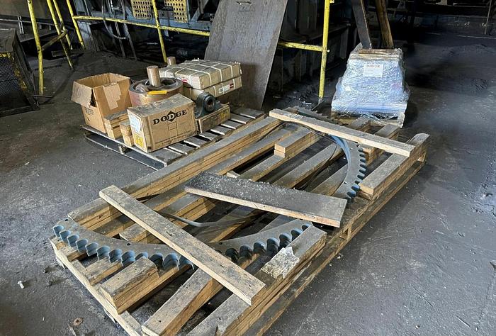 DIDION MD-100MK5 ROTARY MEDIA DRUM SHAKEOUT DUAL CHAMBER NO-BAKE SHELL BRASS/STEEL - METAL FABRICATION