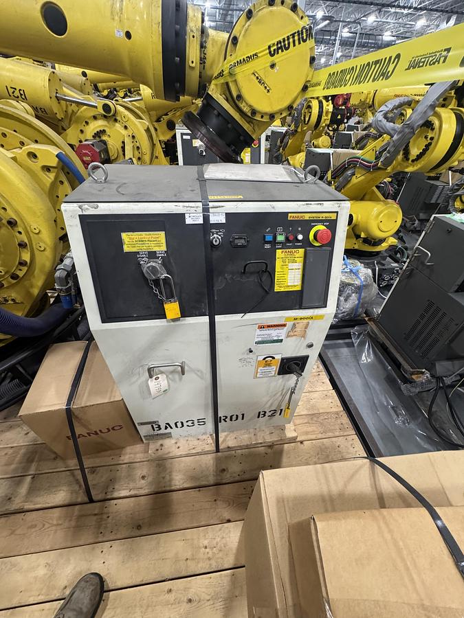 2014 FANUC M-900IA/400L ARTICULATED ROBOT, 400KG PAYLOAD, 3625MM REACH, R-30IA CONTROLLER - ARTICULATED ROBOTS
