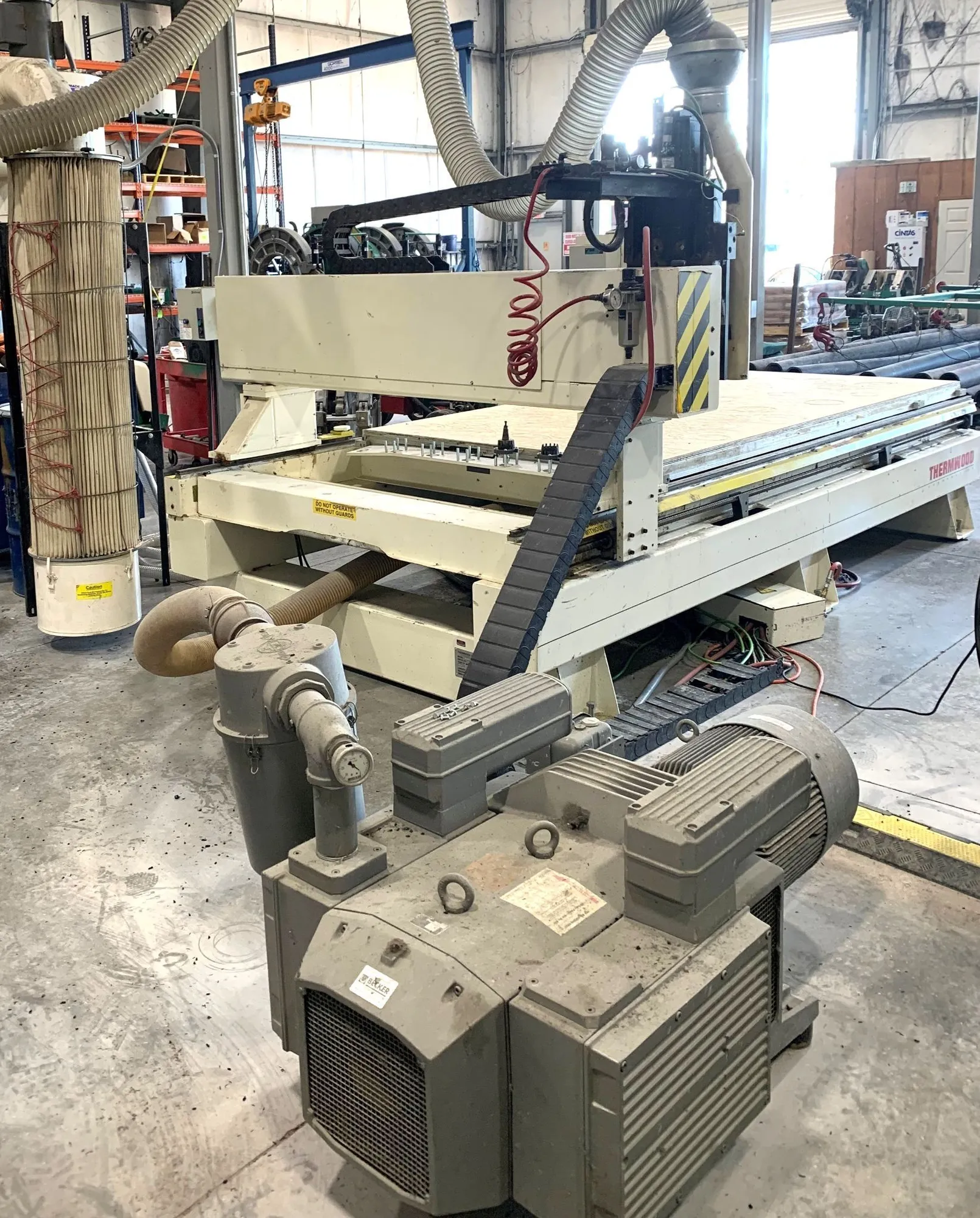 2006 THERMWOOD CS45 CNC ROUTER 5'X10' 3-AXIS 12HP SPINDLE & 7 ATC - GEN II CONTROL - CNC ROUTERS