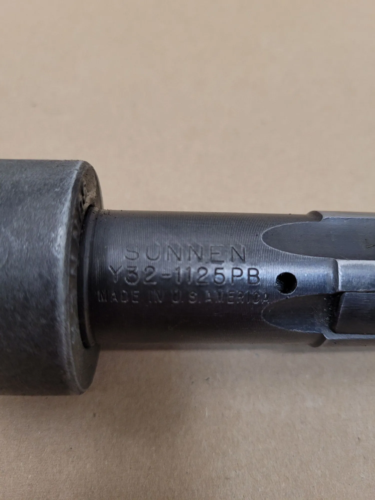 SUNNEN Y32-1125PB HONING MANDREL, DIA RANGE 1.117"-1.187", ABRASIVE L 2.375" - MACHINING TOOLING & PARTS