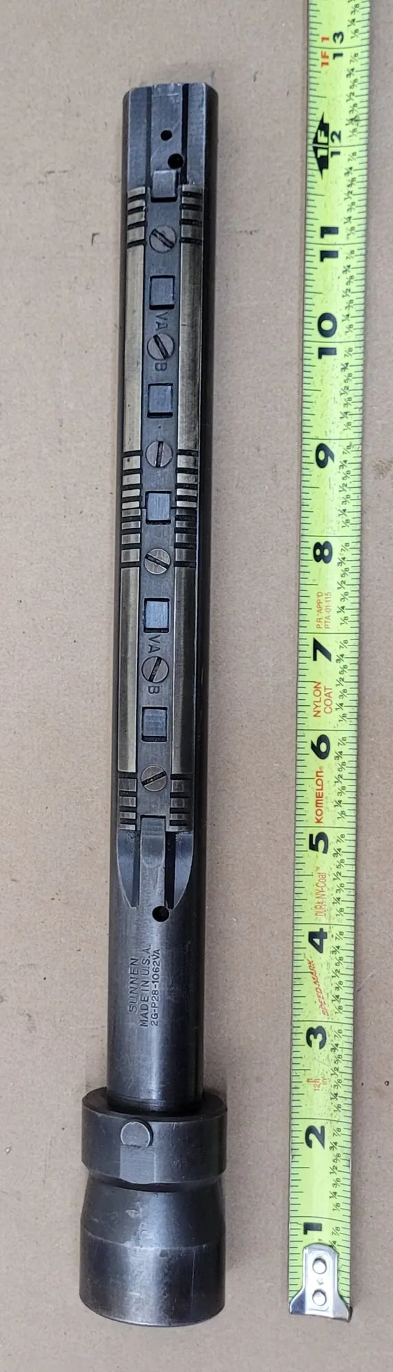 SUNNEN 2G P28 1062 VA HONING MANDREL 1.052"-1.125" RANGE P28 SERIES 2-STONE - MACHINING TOOLING & PARTS