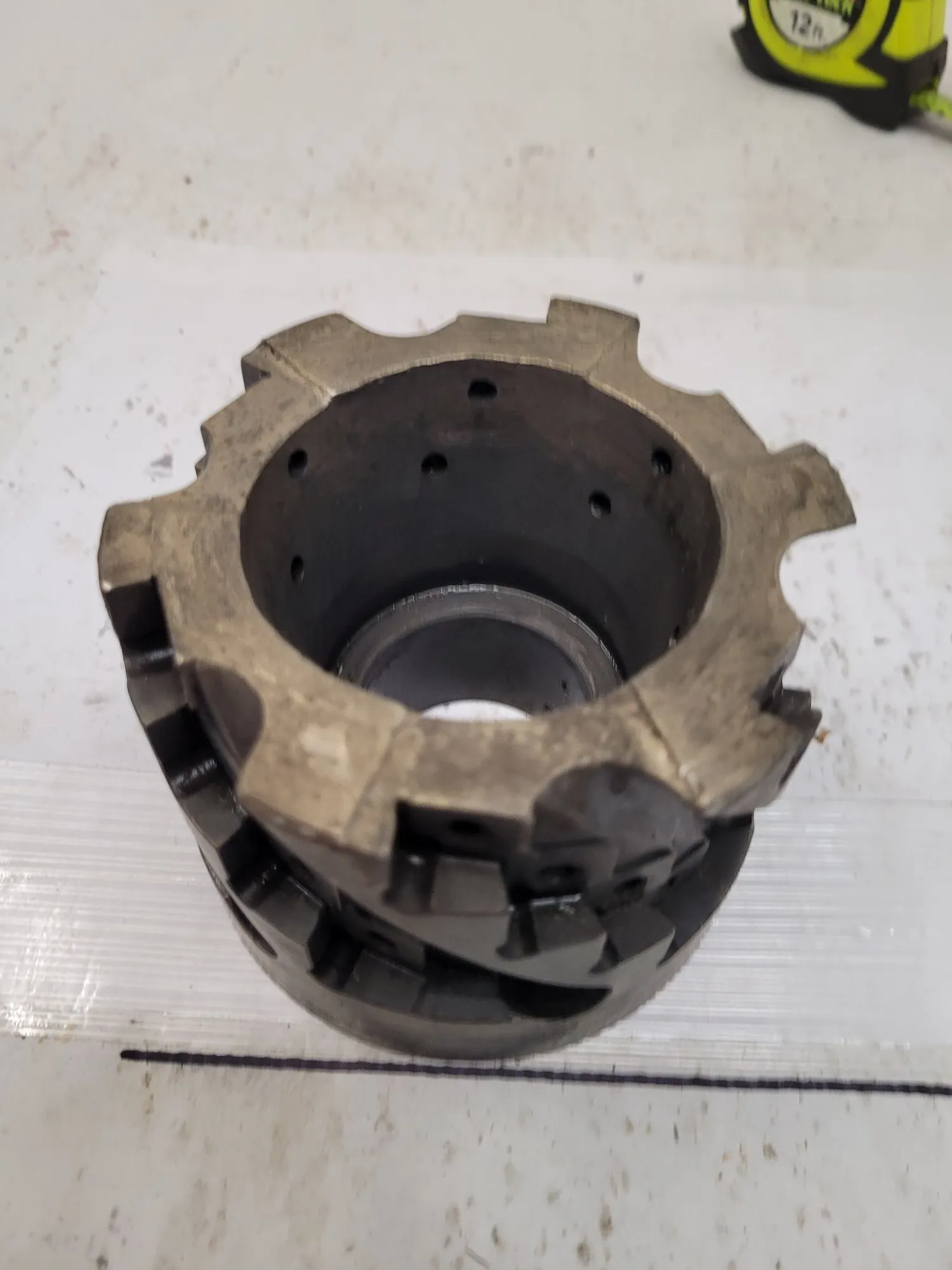 INGERSOLL MAX-I-CUT 4" INDEXING 24 INSERT SHELL MILL 1-1/2" BORE 2" CUT DEPTH - MACHINING TOOLING & PARTS