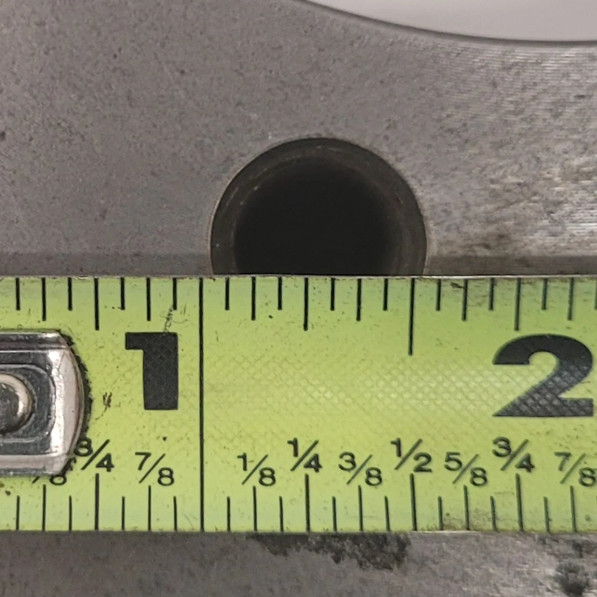 LATHE CHUCK BACK PLATE – 12-1/2IN OD, 4IN CENTER HOLE, 2IN THICKNESS - MACHINING TOOLING & PARTS