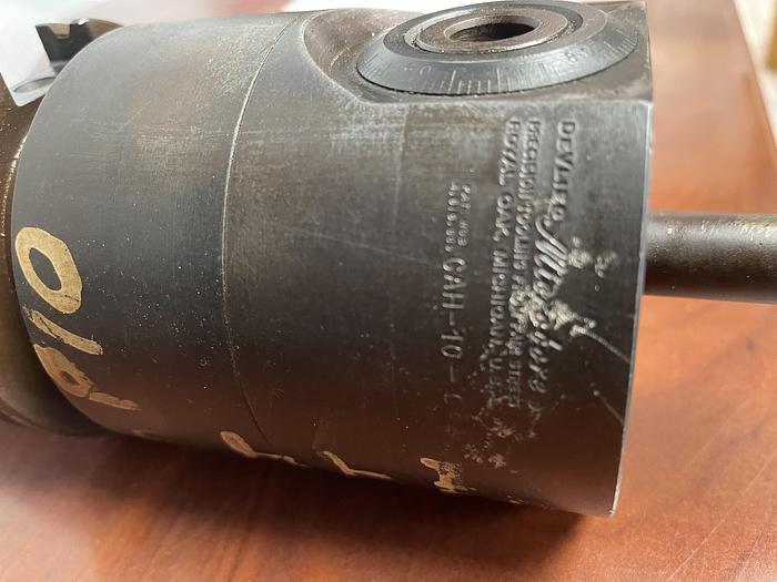 DEVLIEG MICROBORE GAH-10-062 BORING HEAD, 5/8" BAR, CAT 50 SHANK, 2.25" HEAD HEIGHT - TOOL HOLDERS