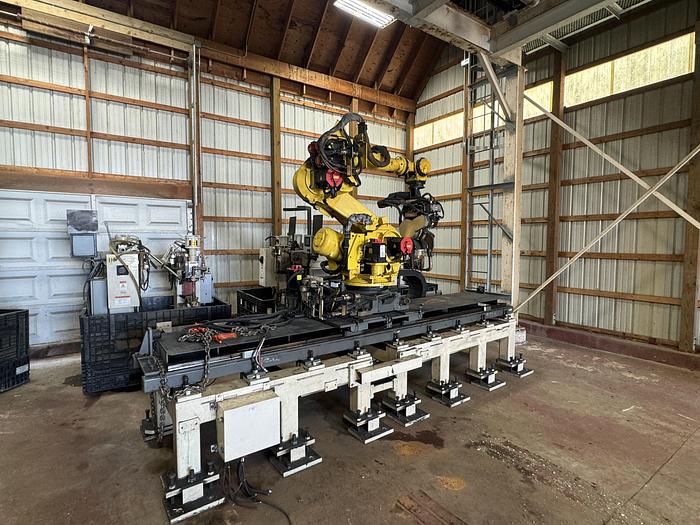 2014 FANUC R-2000IB/165F ARTICULATED ROBOT, 165KG PAYLOAD, 2655MM REACH, R-30IB CONTROLLER - ARTICULATED ROBOTS
