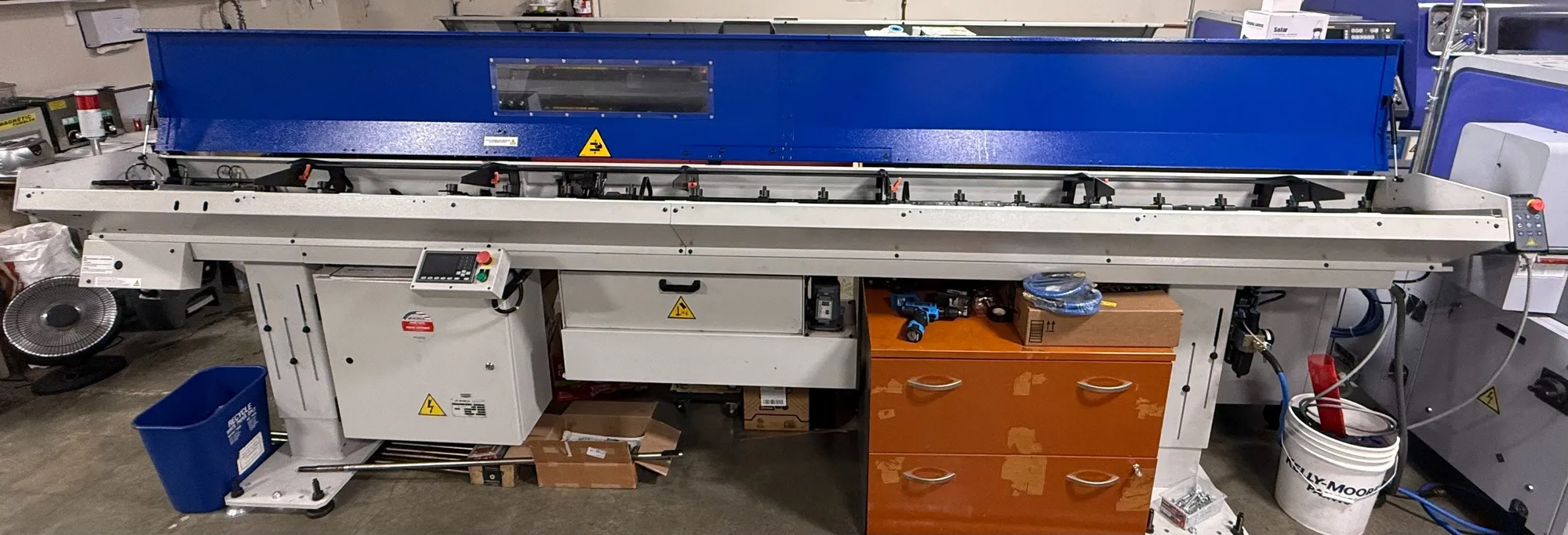 2020 IEMCA IDEAL 325 BAR FEEDER - 3-26MM CAP, 12FT MAX LENGTH, 24 IPS, 230V 3-PHASE - BAR FEEDERS