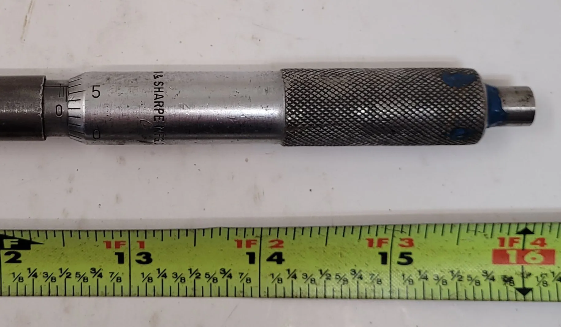BROWN & SHARPE INSIDE MICROMETER, TUBULAR, 16-18IN RANGE, .001" GRADUATION - MACHINING TOOLING & PARTS