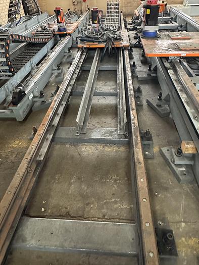 FANUC GEN VI RTU ROBOT TRANSFER UNIT, 9M TOTAL LENGTH, HEAVY-DUTY TRACK SYSTEM - INDUSTRIAL ROBOTS