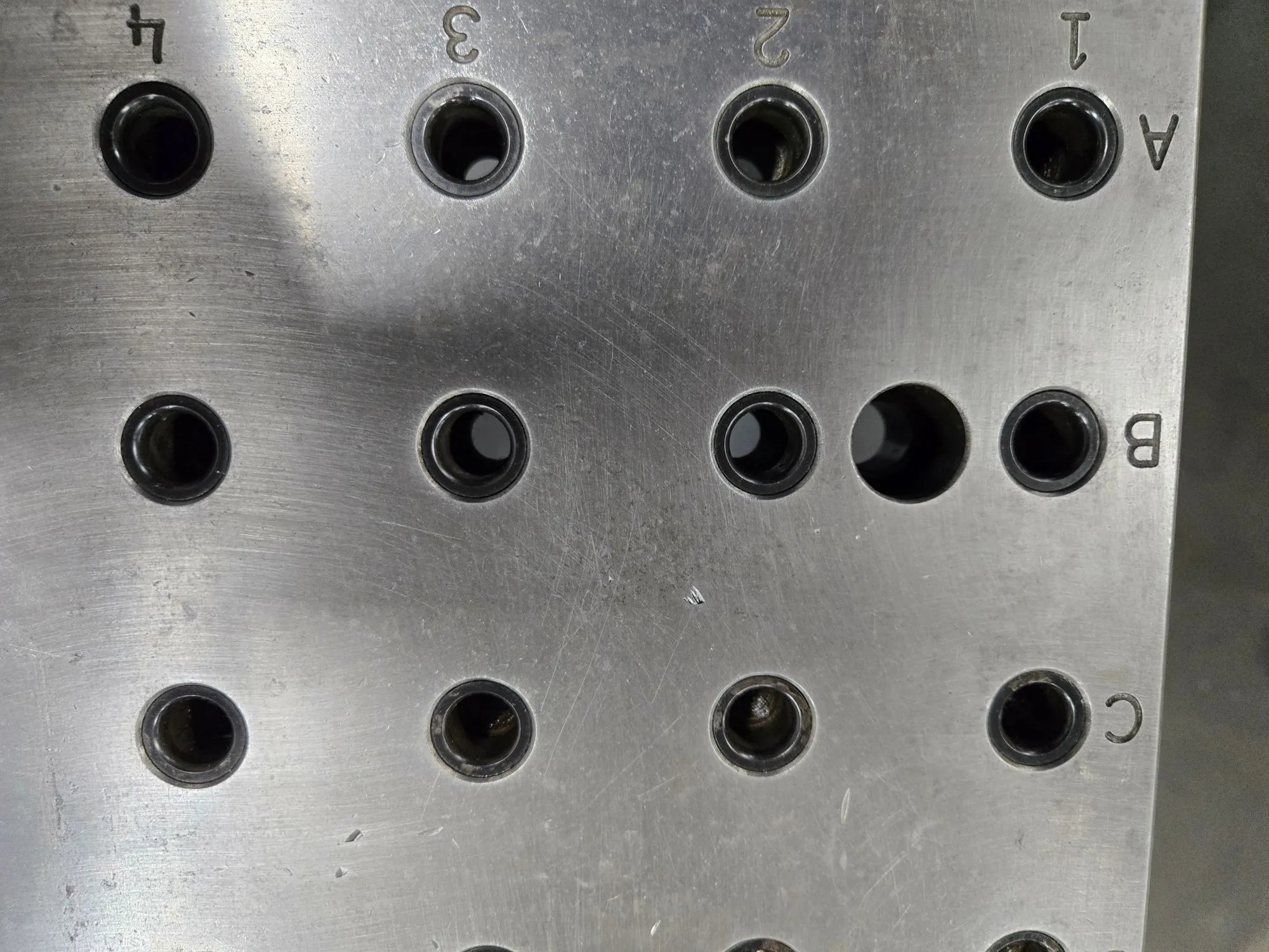 CHICK WORKHOLDING FOUNDATION PLATE, 37.25IN L X 16IN W X 1.4IN H, 203LBS, 12MM BOLT HOLES - MACHINING TOOLING & PARTS