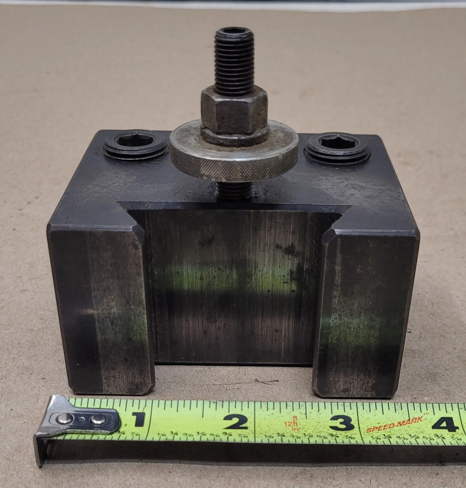 ALORIS CXA 4 QUICK CHANGE 1" BORING BAR TOOL HOLDER WITH BUSHING, 2-1/4" WEDGE - MACHINING TOOLING & PARTS