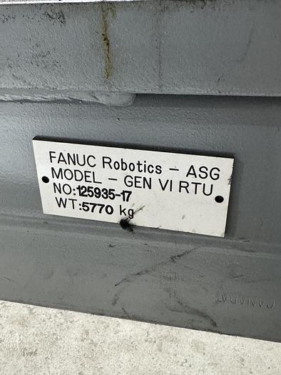 2015 FANUC RTU-70FT ROBOT TRANSFER UNIT, 65FT TRAVEL, 5,770KG, R-2000/M-900 COMPATIBLE - ARTICULATED ROBOTS