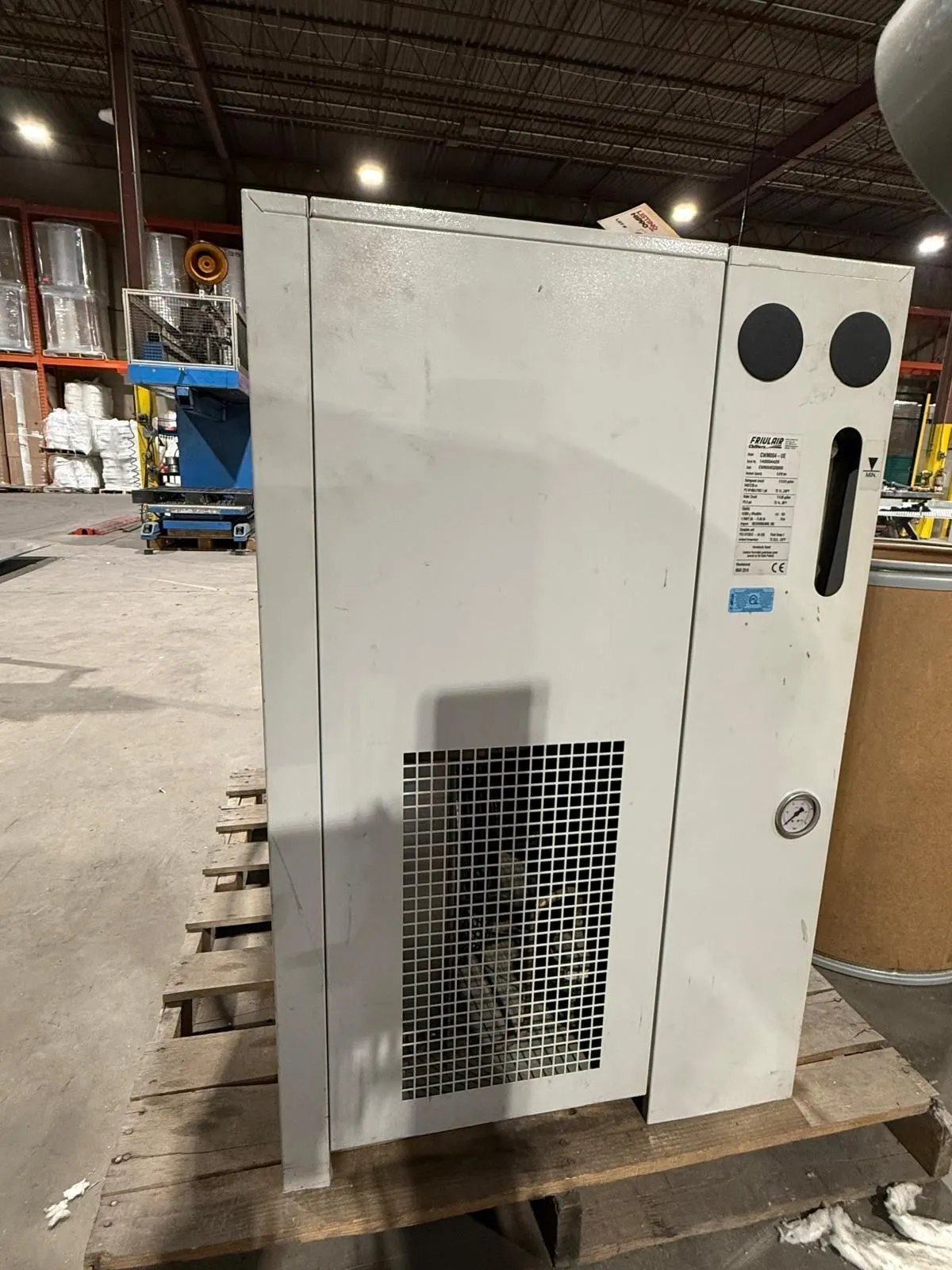 2014 FRIULAIR CWM004-UE CHILLER 0.810 TON 230V 1-PH R407C 90LBS - CHILLERS