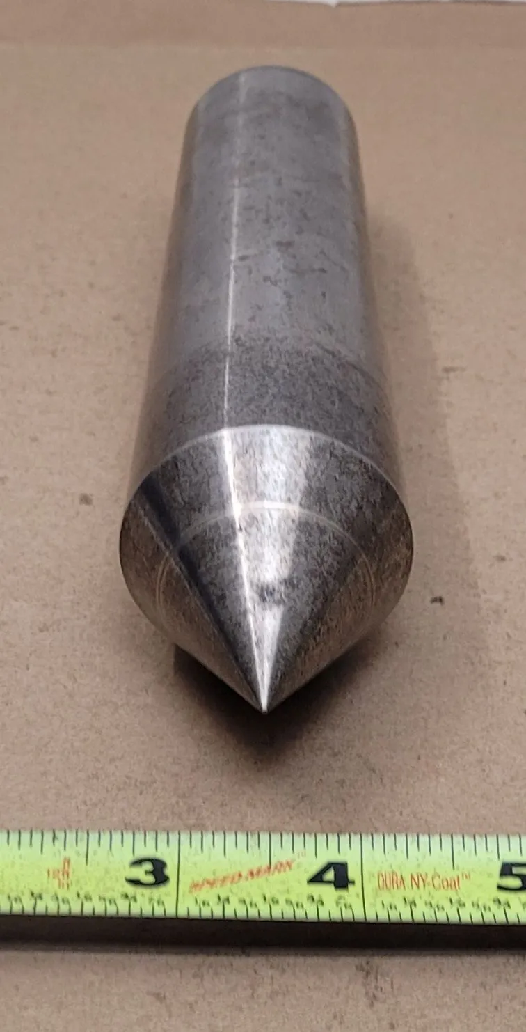 DEAD CENTER, 5MT, 8IN OAL, TAPERED SHANK/MORSE TAPER SIZE: 5 - MACHINING TOOLING & PARTS