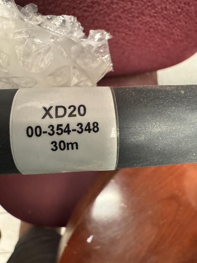 KUKA 00-354-348 ROBOT CABLE, 30M, XD20/XD30, INDUSTRIAL AUTOMATION, NO YEAR AVAILABLE - CORDSET CABLES