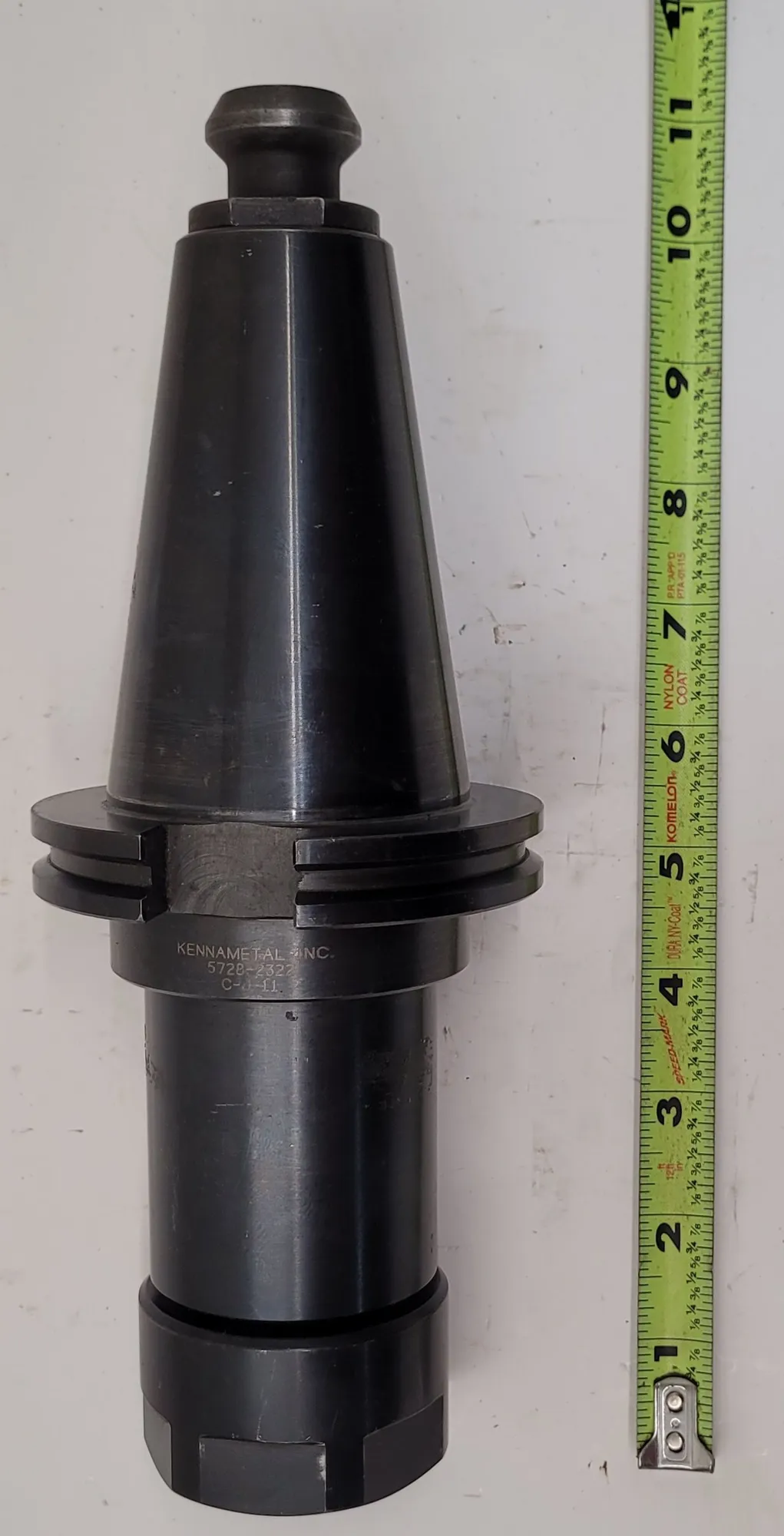 LOT OF 20 CAT 50 TOOL HOLDERS, UNIVERSAL, GTI, KENNAMETAL, COMMAND, SECO, SANDVIK, LYNDEX - MACHINING ACCESSORIES & TOOLING