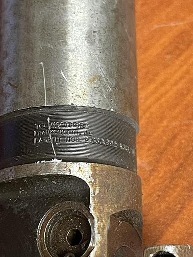 DEVLIEG MICROBORE SS12GA-S172-080 BORING HEAD, 1-1/4" SHANK, 6" LENGTH, PRECISION TOOLING - TOOL HOLDERS