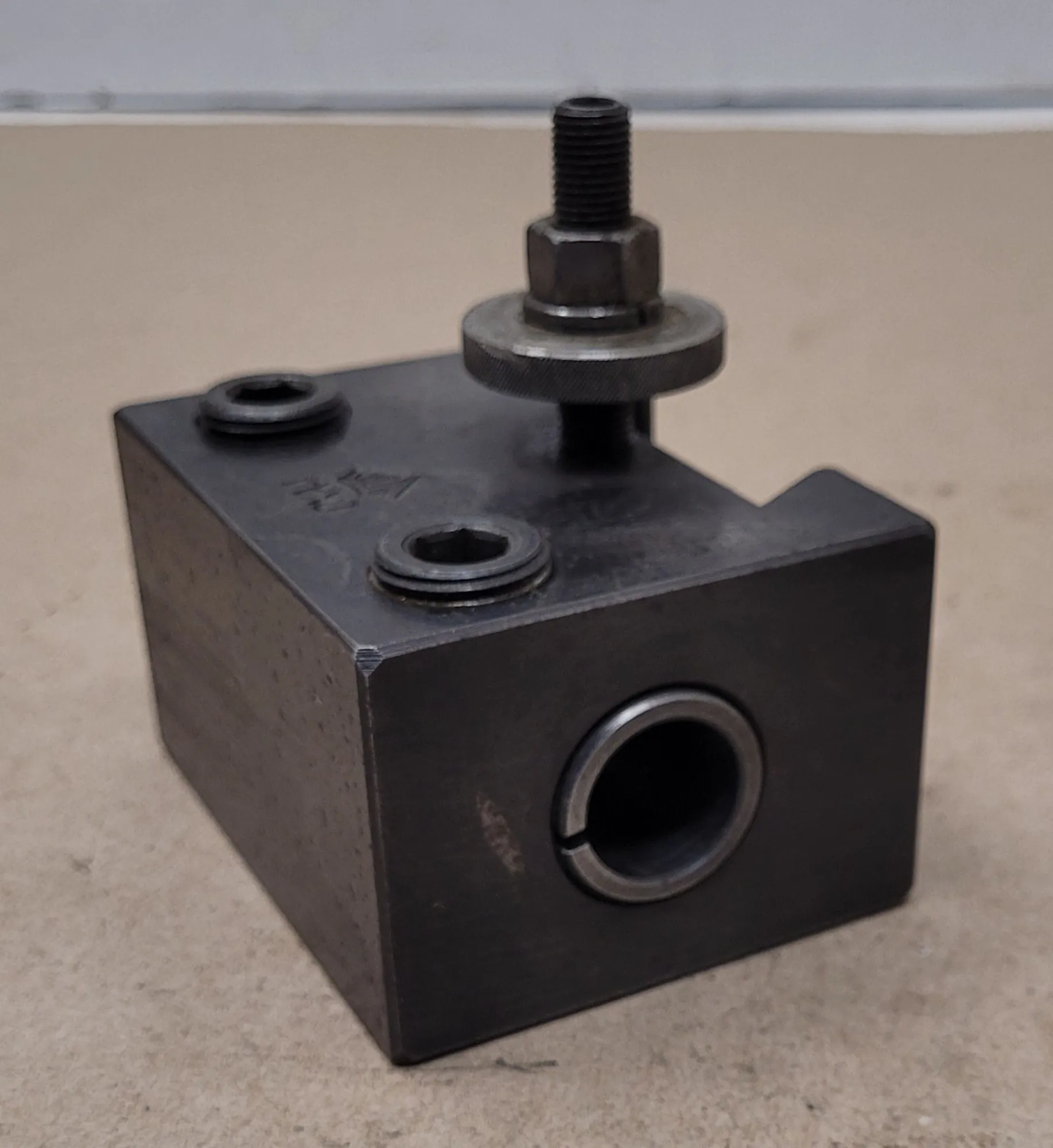 ALORIS CXA 4 QUICK CHANGE 1" BORING BAR TOOL HOLDER WITH BUSHING, 2-1/4" WEDGE - MACHINING TOOLING & PARTS