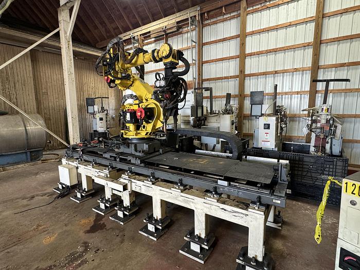 2014 FANUC R-2000IB/165F ARTICULATED ROBOT, 165KG PAYLOAD, 2655MM REACH, R-30IB CONTROLLER - ARTICULATED ROBOTS