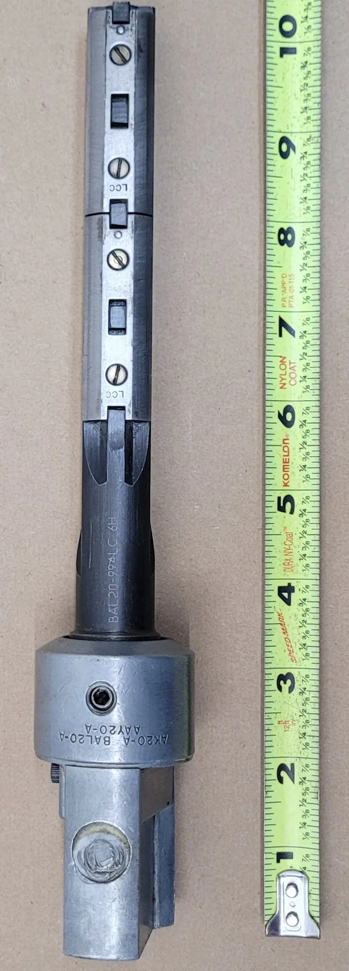 SUNNEN BAL20-994LC 6H HONING MANDREL - MACHINING TOOLING & PARTS