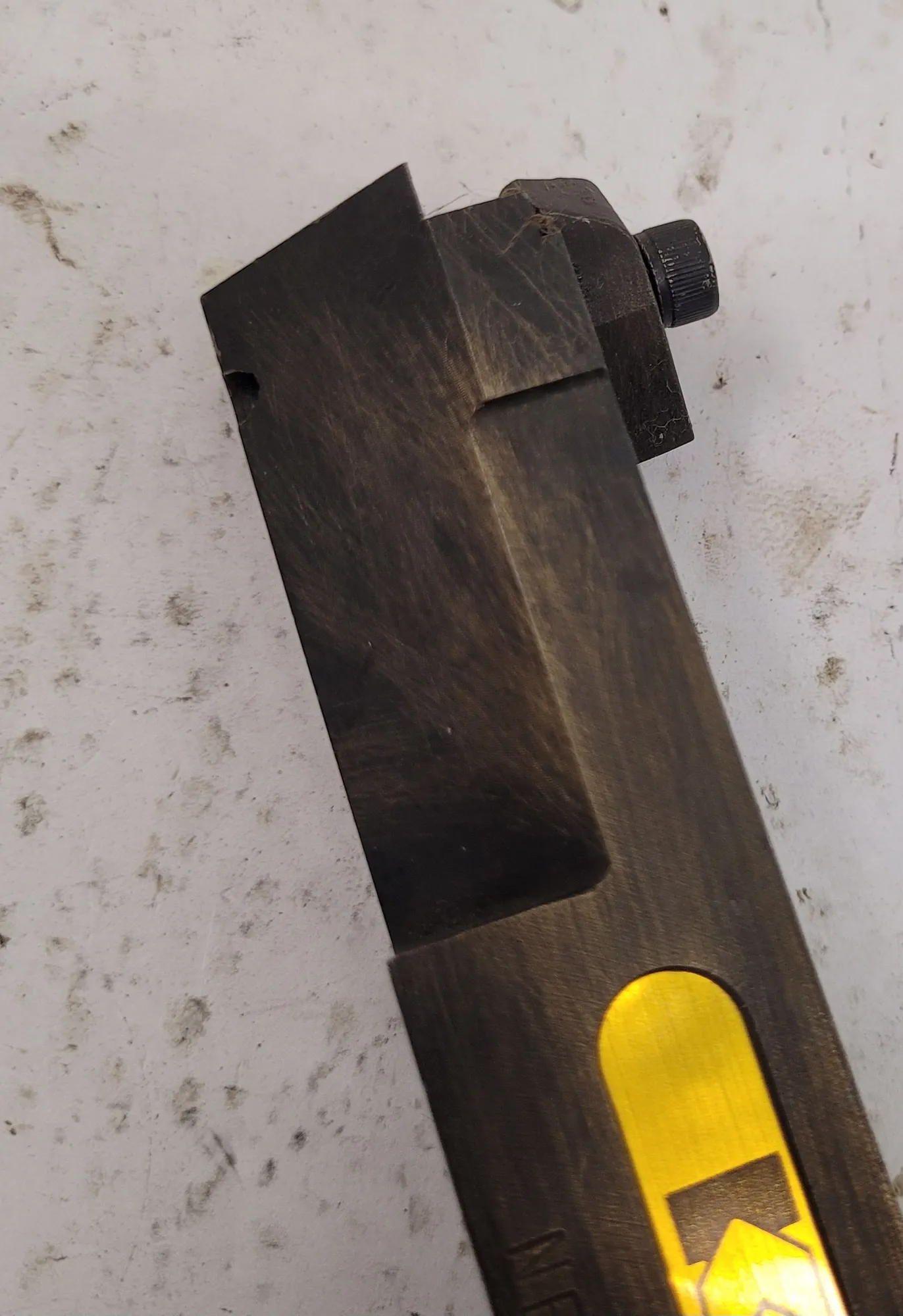KENNAMETAL TOOL HOLDERS LOT OF 2: 0.750" KSBR12 (4.5" OAL) & 1" NER-163C NI6 (5" OAL) - MACHINING TOOLING & PARTS